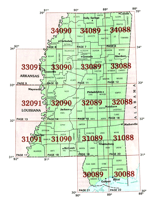 USGS Quad Map