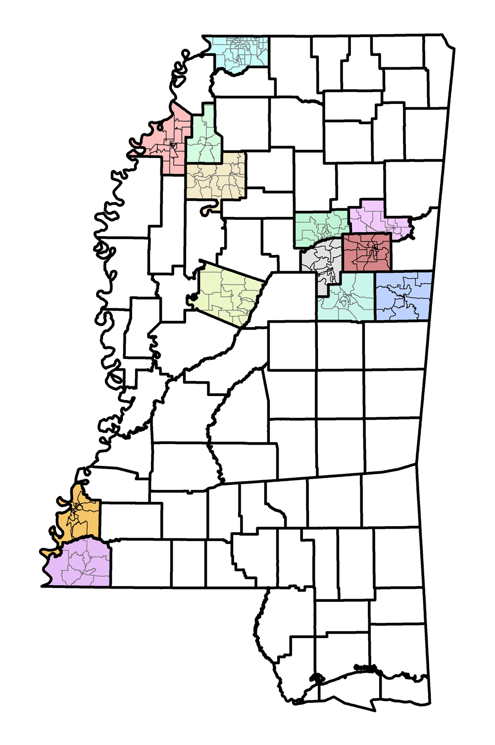 1990 Census Designated Places