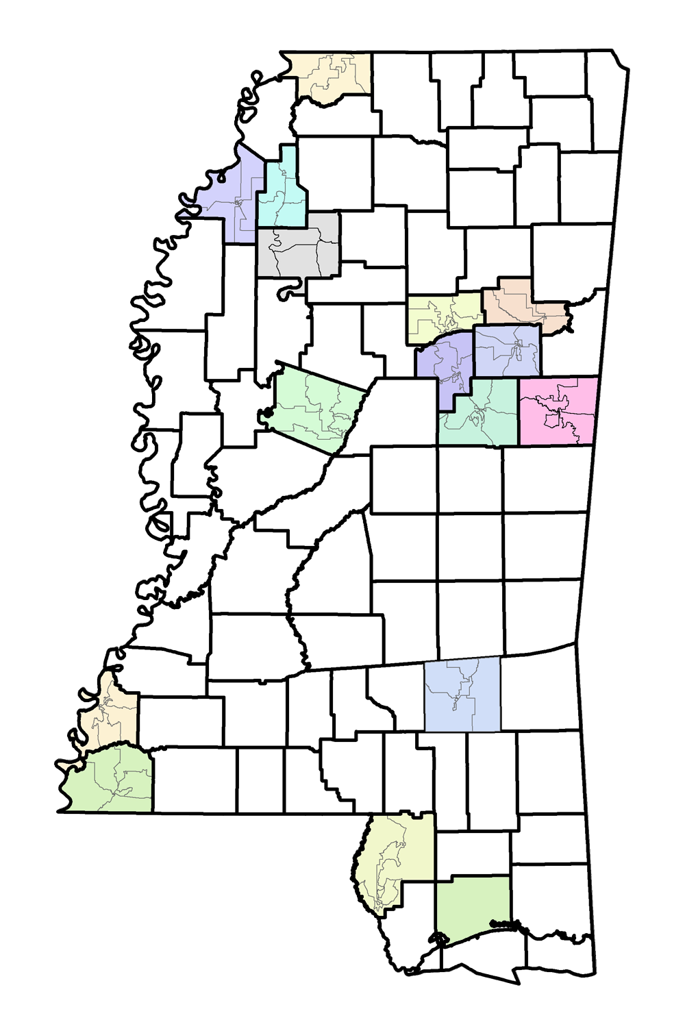 1990 Census Designated Places