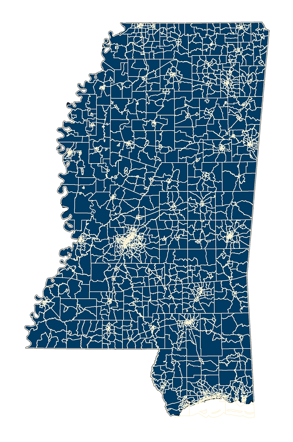 1990 Census Designated Places