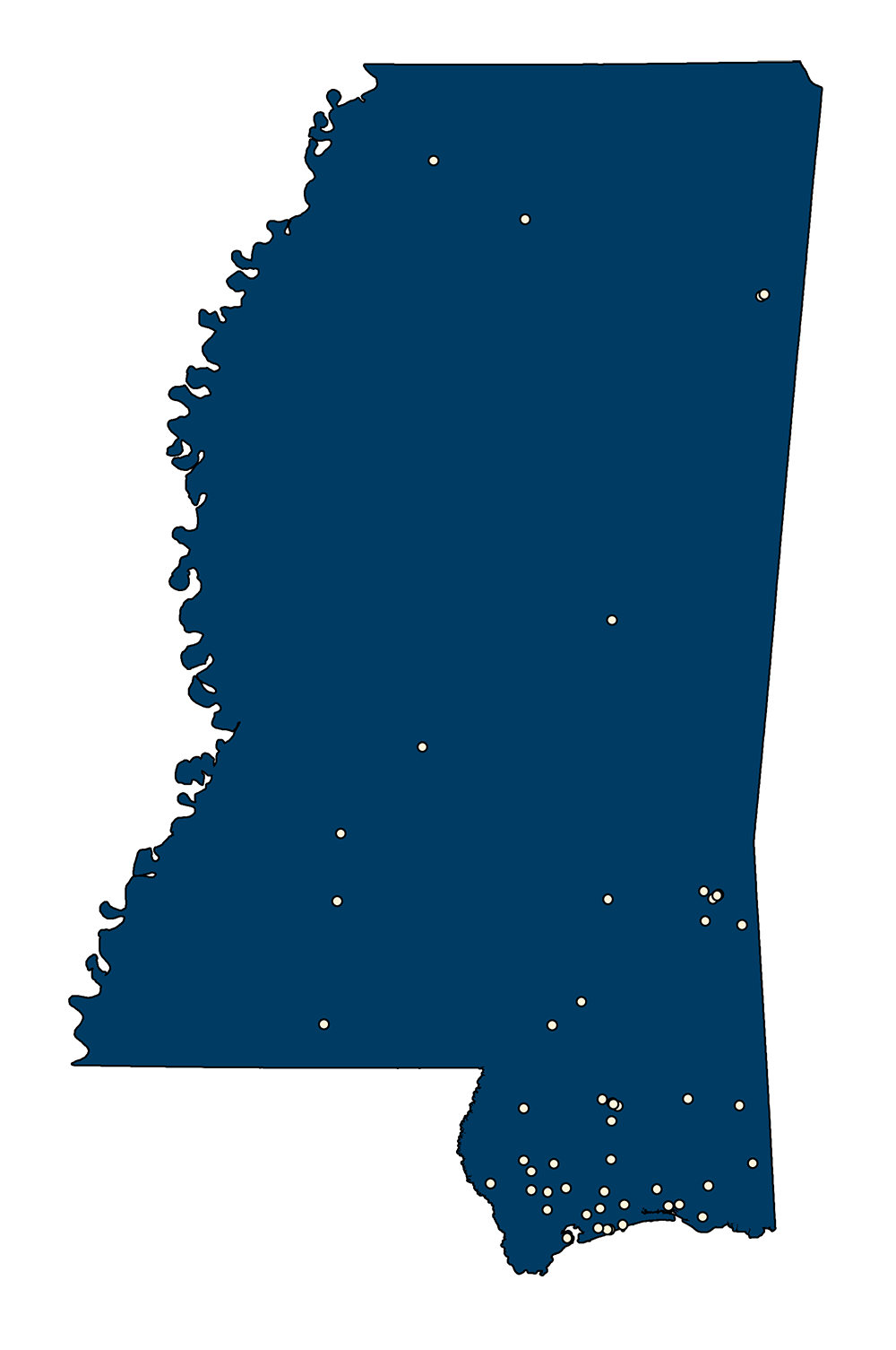 1990 Census Designated Places