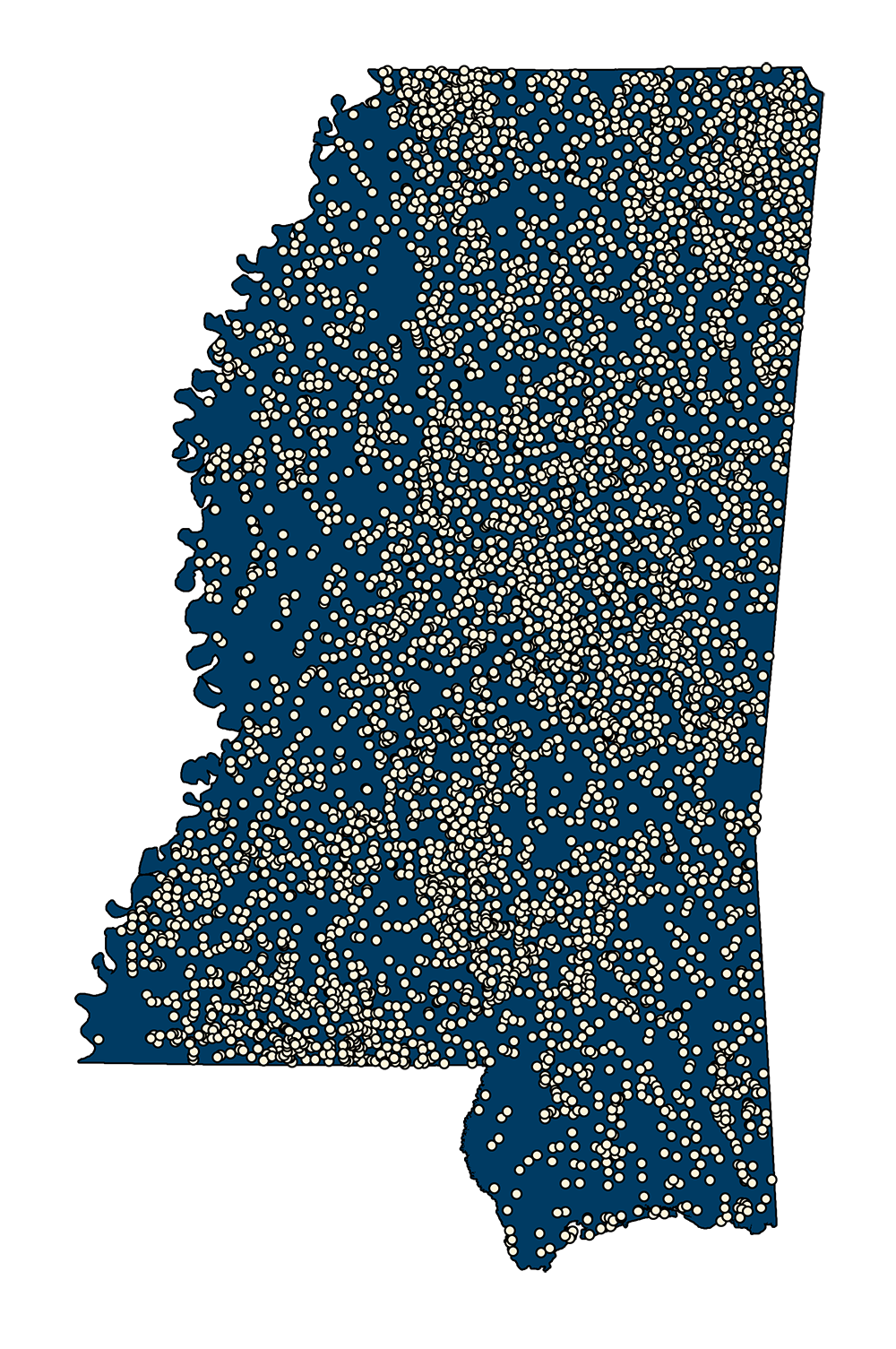 1990 Census Designated Places