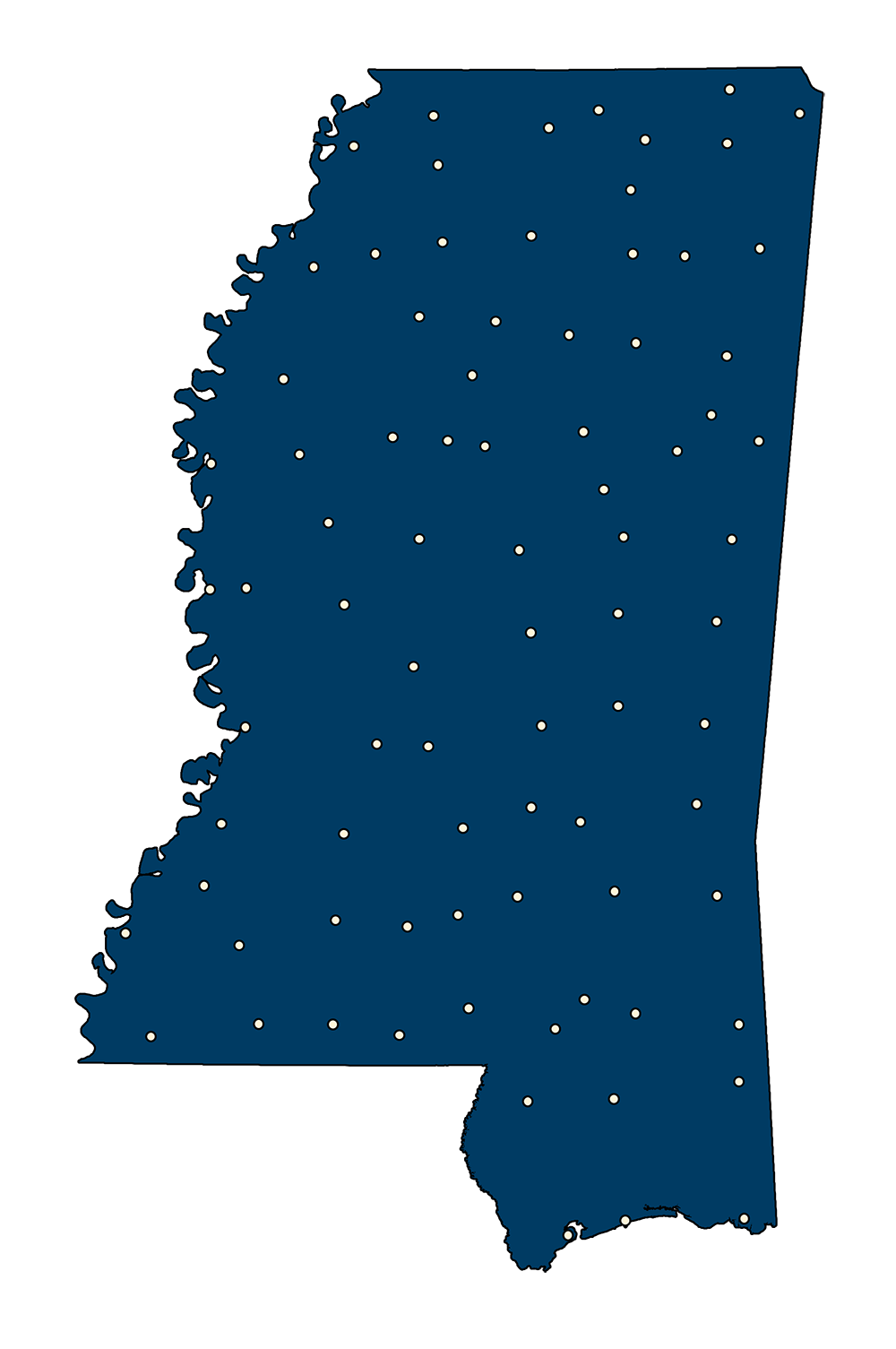 1990 Census Designated Places