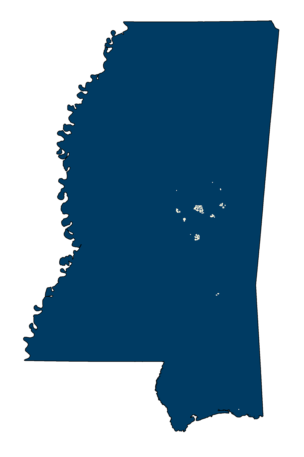 1990 Census Designated Places