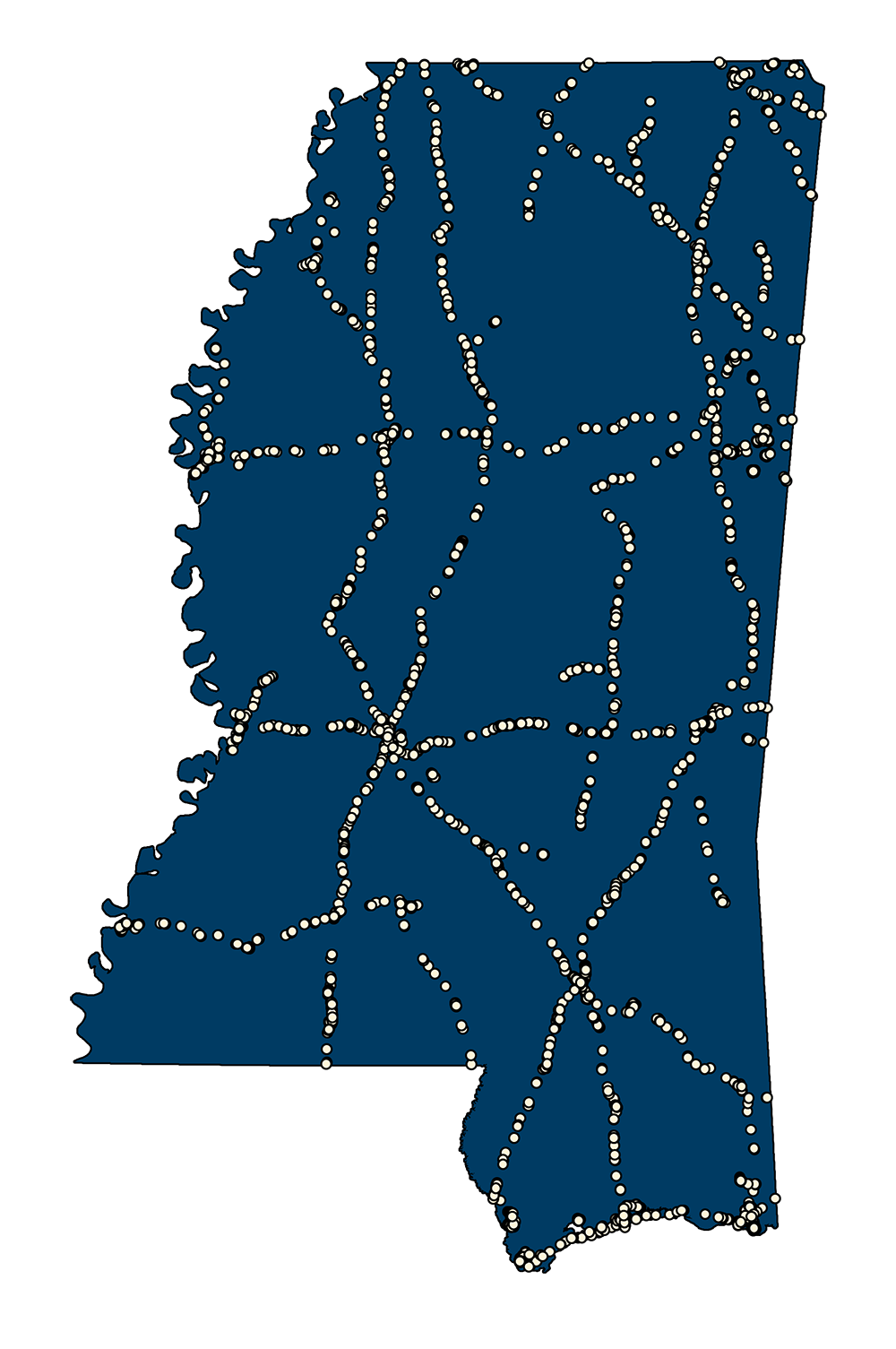 1990 Census Designated Places