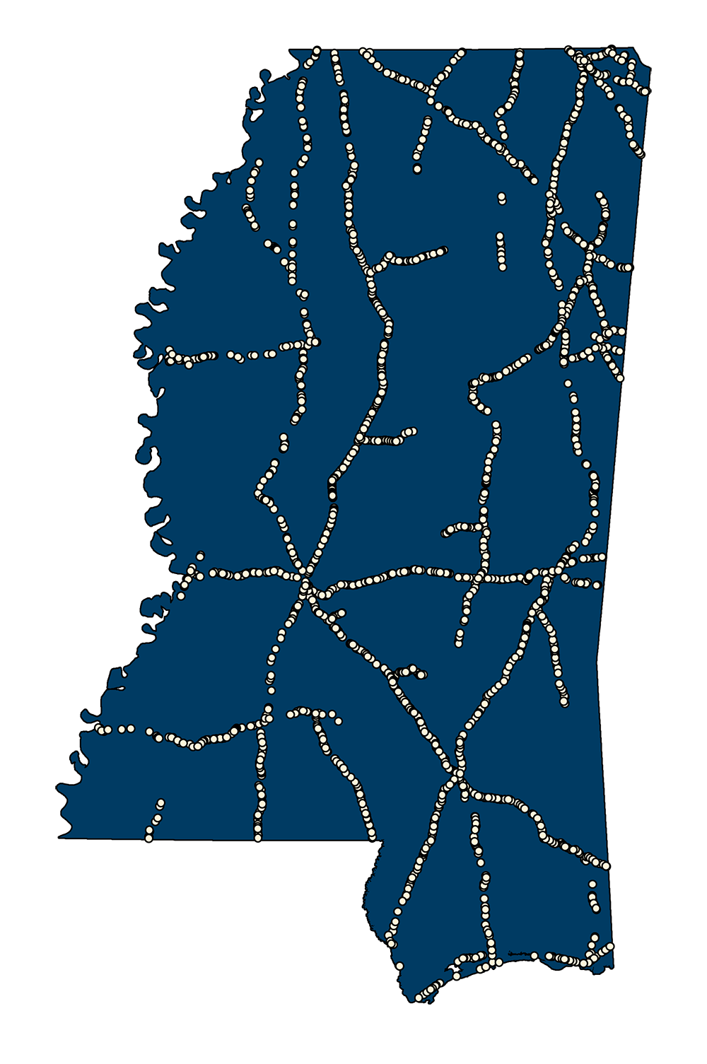 1990 Census Designated Places