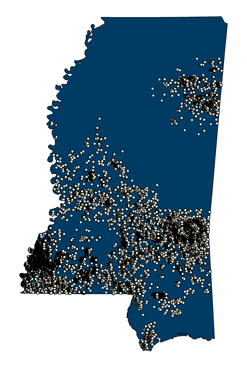 1990 Census Designated Places