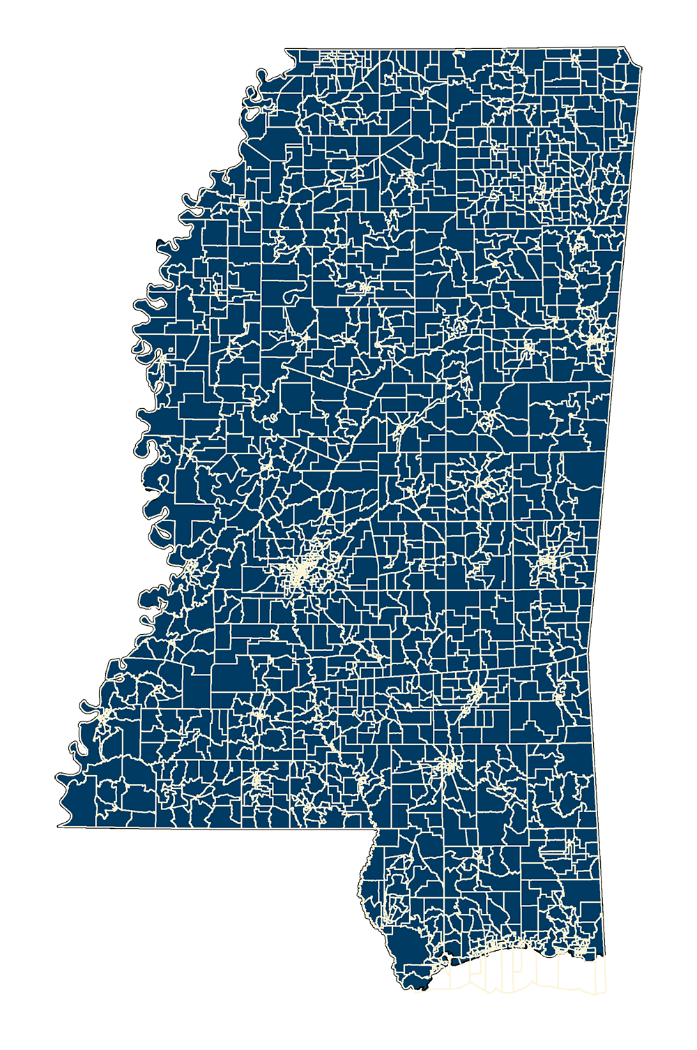 1990 Census Designated Places