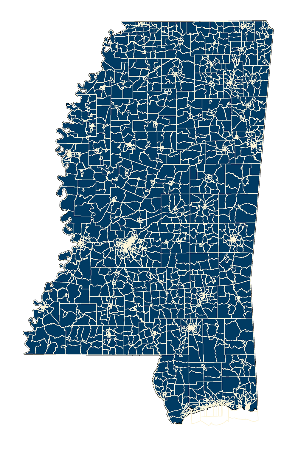 1990 Census Designated Places