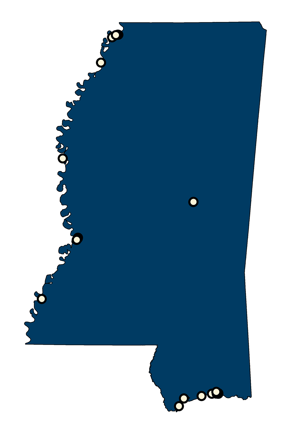 1990 Census Designated Places