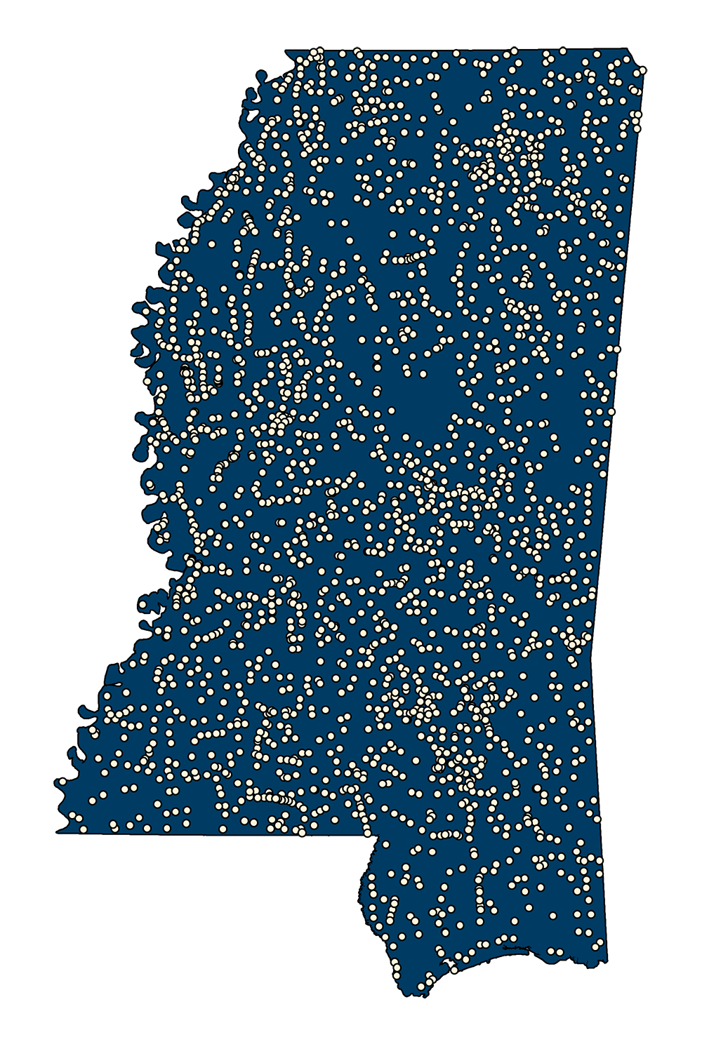 1990 Census Designated Places