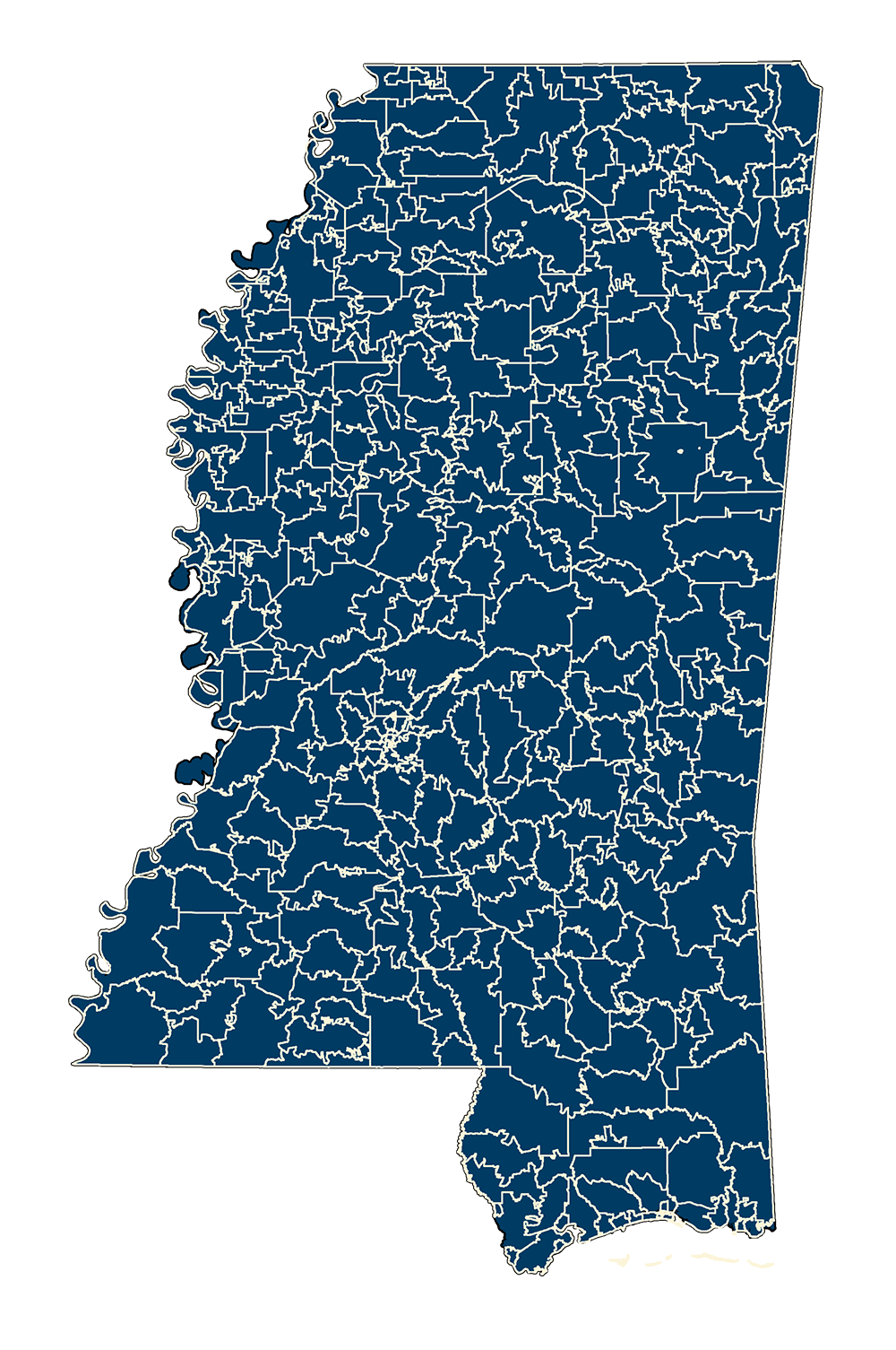 1990 Census Designated Places