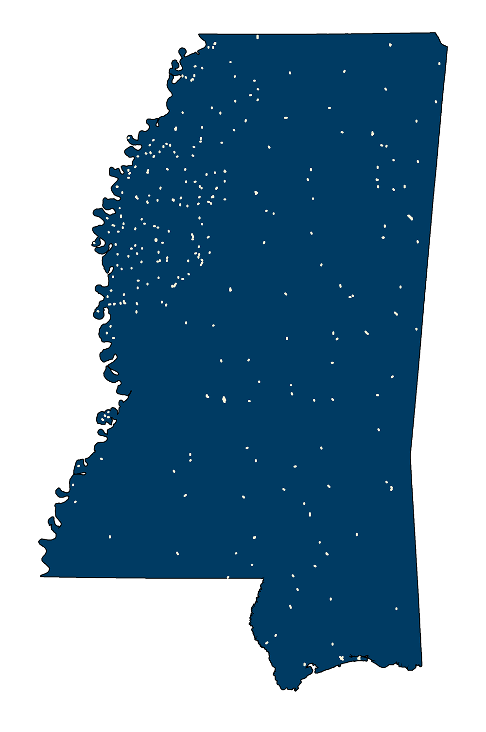 1990 Census Designated Places