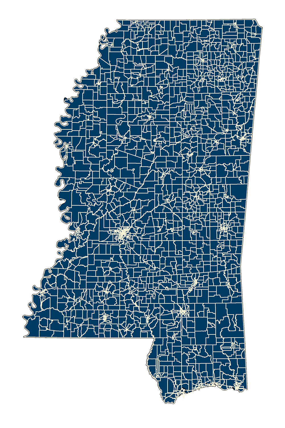 1990 Census Designated Places